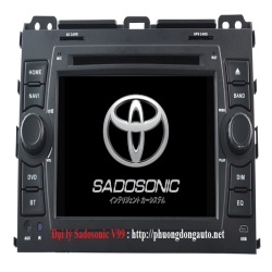 Phương đông Auto DVD Sadosonic V99 theo xe TOYOTA PRADO 2006 đến 2010 | Sadosonic V99 đẳng cấp
